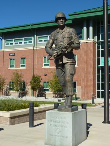 NCO Tribute Statue