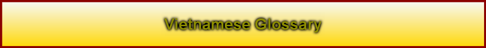 Vietnamese Glossary